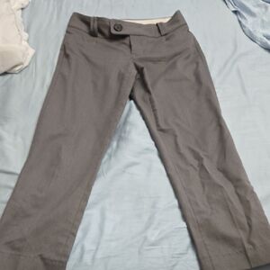 Banana Republic Gray Dress Pants Straight Fit